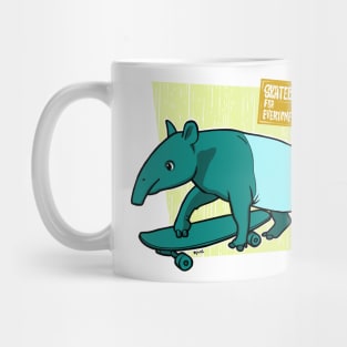 Tapir Skateboarding Mug